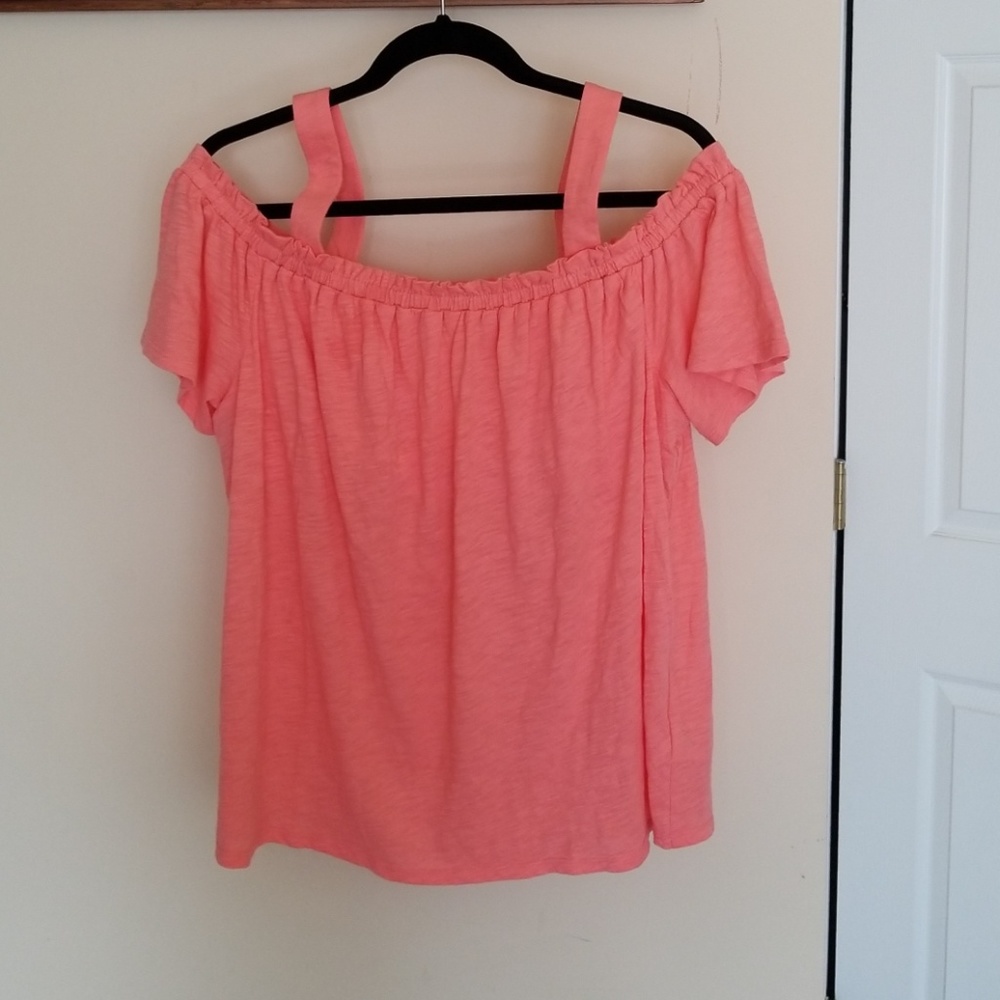 Motherhood Pull Down Smocked Nursing Top